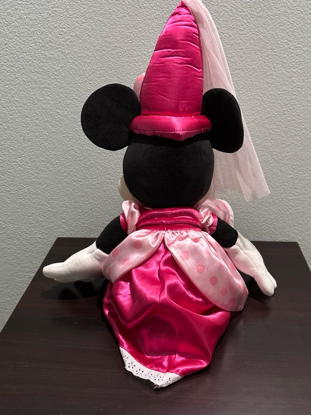 Disney Pink and Black Minnie Mouse Princess Plush Doll - Picture 3 of 11